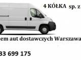 Samochody/auta dostawcze na wynajem Warszawa