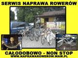 Serwis naprawa rowerów Całodobowo Szybko fachowo i solidnie Warszawa,Józefosław,Konstancin,Piaseczno