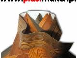 Elastyczna Deska Elewacyjna ( imitacja drewna ) PlasterTynk
