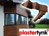 Elastyczna deska elewacyja PlasterTynk - Imitacja drewna