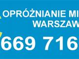 Opróżnianie mieszkań Warszawa
